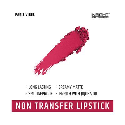 Insight Make-Up Essential 24 Hrs Non Transfer Matte Lipstick (LL-03) - Paris Vibes (23) 3gm - Lipsticks