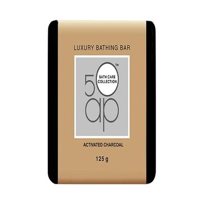 50 ap Luxury Bathing Bar - Activated Charcoal 125 gm - Soaps