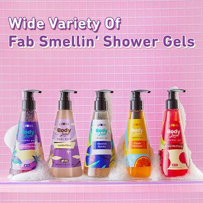 Plum BodyLovin Vanilla Vibes Shower Gel 240 ml - Shower Gels & Body Wash