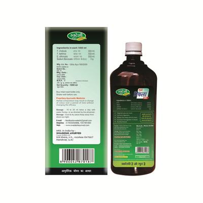 Swadeshi Shudh Triphala Ras 1000 ml - Ayurvedic Juices