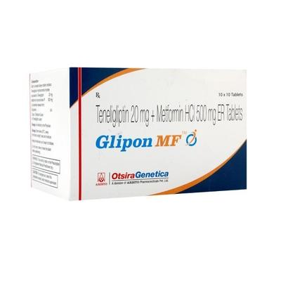Glipon MF Tablet 10'S - Diabetes-Ant