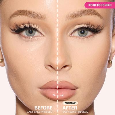 HUDA BEAUTY Easy Bake Airbrush Matte Pressed Powder - Pound Cake 8.5 g - Compact Powder