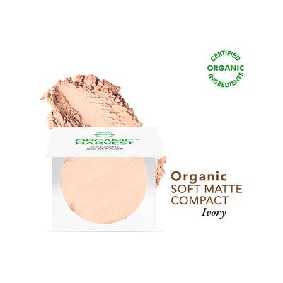 Organic Harvest Soft Matte Compact - Ivory 9 gm - Compact Powder