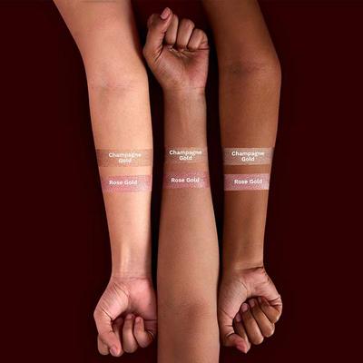 Pilgrim Highlighter Duo lightweight & Long Lasting Highly-Pigmented Powder Champagne Gold & Rose Gold - 01 11 g - Highlighters & Illuminators