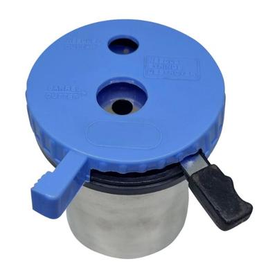 Sahyog Wellness Stainless Steel Manual Needle Cutter and Syringe Destroyer (Blue & White) - Syringes And Needles