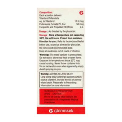 VILOR F 50 Inhaler 120md - Asthma/COPD-Ast