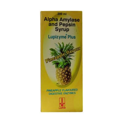 Lupizyme Plus Pineapple Flavour Syrup 200ml - Digestive Health