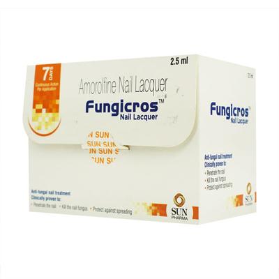FUNGICROS Nail Lacquer 2.5ml - Fungal Infections-Taa