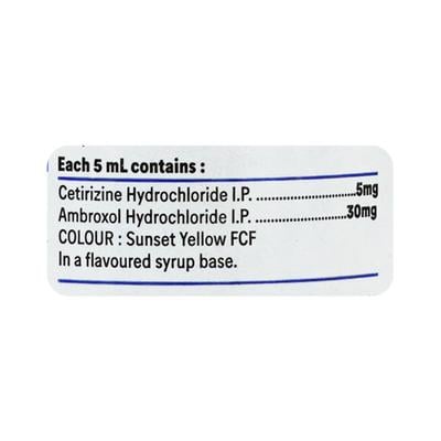 Relent Plus Syrup 60ml - Cough And Cold-Cou