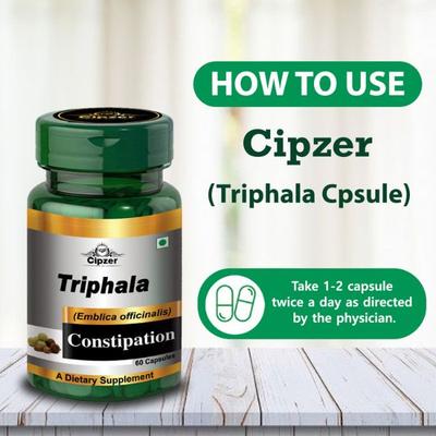 Cipzer Triphala Capsule 60's - Speciality Medicines