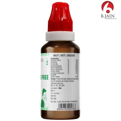 Bjain Omeo Breathe Free Drops 30 ml - Homeopathic Drops