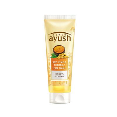 Lever Ayush Anti Pimple Turmeric Face Wash 80 gm - Face Washes