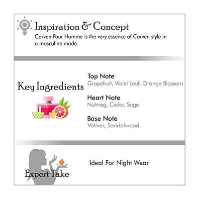 Carven Pour Homme Eau de Toilette 50 ml - Perfumes (Edt/Edp)