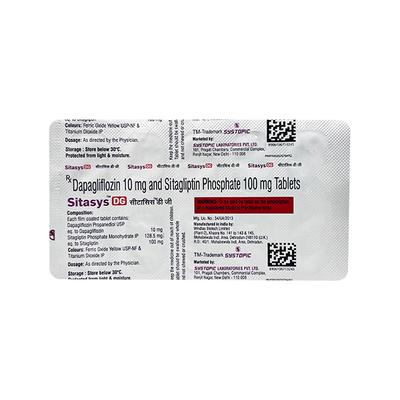 SITASYS DG Tablet 10's - Diabetes-Ant