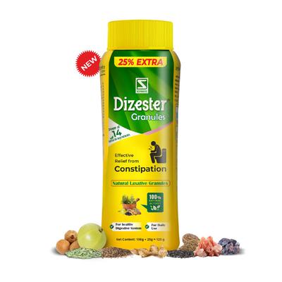 Dr. Willmar Schwabe Dizester Granules (100 g + 25 g) 125 g - Digestive Care