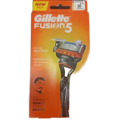 Gillette Fusion 5 Razor for Men for Perfect Shave & Perfect Beard Shape 1's - Razors & Cartridges