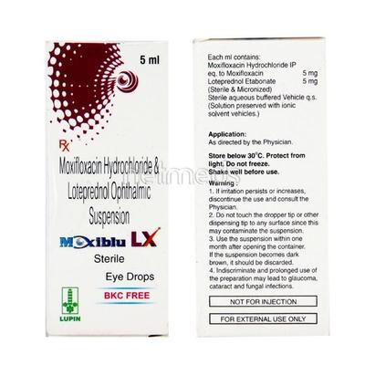 Moxiblu LX Drops 5ml - Eye Infections-Eaa