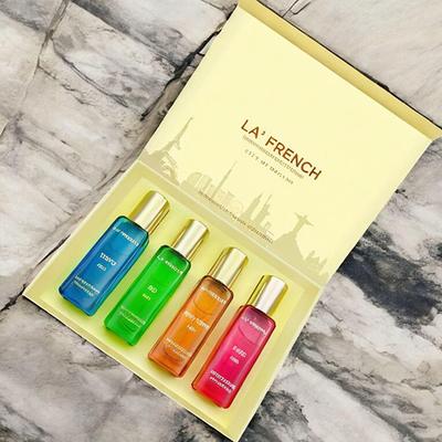 La French Tokyo, Rio, New York, Paris City Of Dream Luxury Perfume Gift Set for Him 4X20 Ml 4's - Perfumes (Edt/Edp)