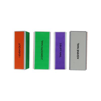 Bronson Professional Nail Buffer Shiner Filer 4-way Manicure Pedicure Block 1's - Nail Care