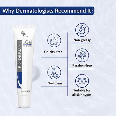 Fixderma Scar Gel 15 ml - Lotions & Creams