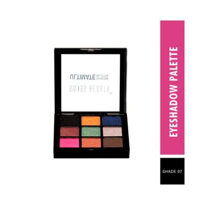 Swiss Beauty Ultimate Eyeshadow Palette - (Shade-7) 6 gm - Eye Shadow Palettes