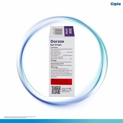 Dorzox Eye Drops 5ml - Glaucoma-Ant