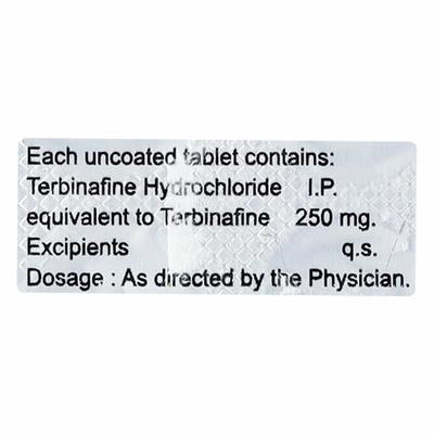 Teraderm 250mg Tablet 10'S - Fungal Infections-Anf