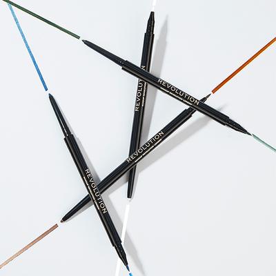 Makeup Revolution Felt & Kohl Eyeliner Brown 0.33 gm - Eyeliners