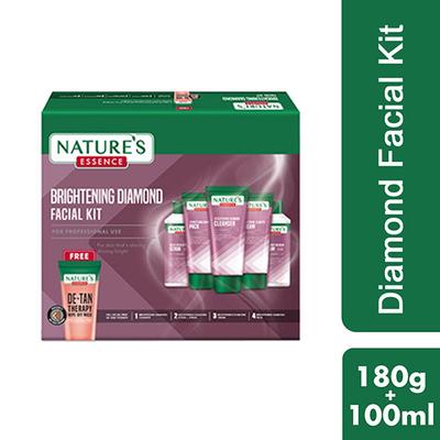 Nature's Essence Advanced Brightening Diamond Kit 230 gm - Facial Kits