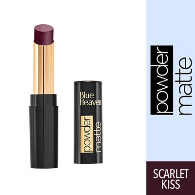 Blue Heaven Powder Matte -Scarlet Kiss RM01 3.5 gm - Lipsticks