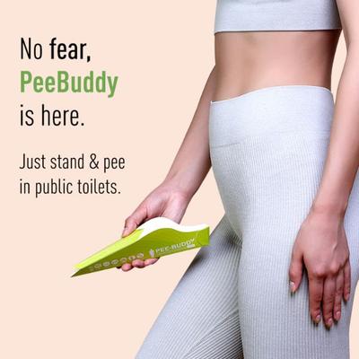 Peebuddy Ladies Stand and Pee Disposable Urination Funnel 10's - Intimate Care