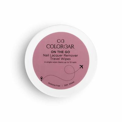 Colorbar On The Go Nail Paint Remover Wipes Npr007 30's - Nail Polish Remover