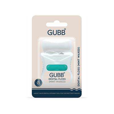 GUBB Dental Floss Thread Mint Waxed 50 gm - Floss & Tongue Cleaners
