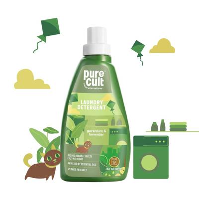 PureCult Laundry Detergent - Geranium & Lavender 500 ml - Others