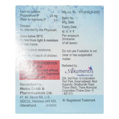 Seacure AQ 25mg Injection 1ml - Hormonal Therapy-Oes