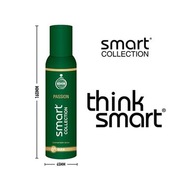 Smart Collection PASSION NO GAS Deodorant Spray 150 ml - Men Deodorants/Roll-Ons