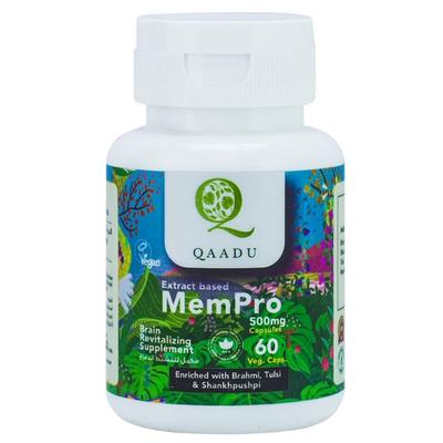 Qaadu Extract Based Mempro 500mg Capsule 60's - Speciality Medicines