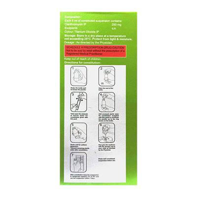 CLARINOVA 250 Mixed Fruit Flavour Dry Syrup 30ml - Bacterial Infections-Mac