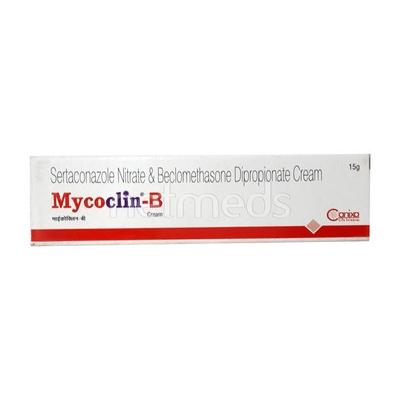 Mycoclin B Cream 15gm - Fungal Infections-Taa