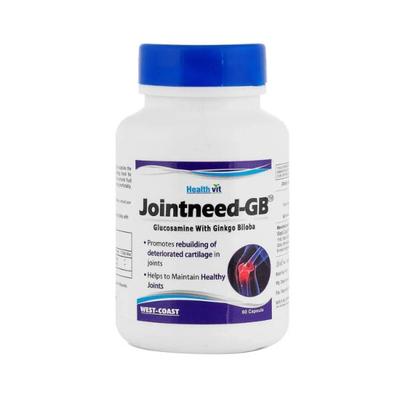 Healthvit Jointneed-GB Glucosamine- Capsules 60's - Calcium And Minerals