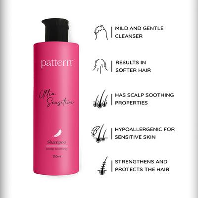 Pattern Ultra Sensitive Shampoo 250 ml - Shampoos
