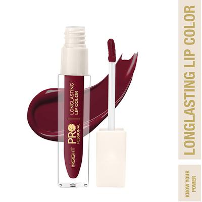Insight Professional Longlasting Lip Color - Know Your Power 6 gm - Liquid Lipsticks