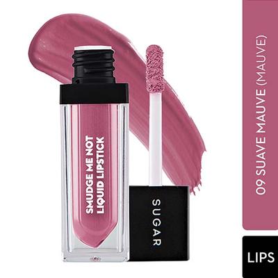 Sugar Cosmetics Smudge Me Not Liquid Lipstick - 09 Suave Mauve (Mauve) 4.5 ml - Liquid Lipsticks
