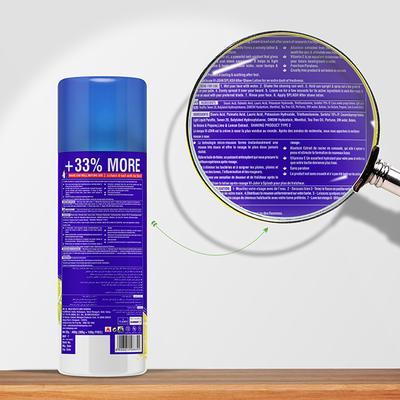 Vi-John Shaving Foam - Zesty Breeze Lime & Lemon - Pack of 2 x 400 gm - Shaving Foams