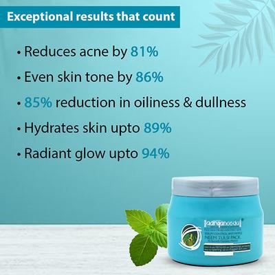Aryanveda Face Pack - Neem & Tulsi 400 gm - Face Creams
