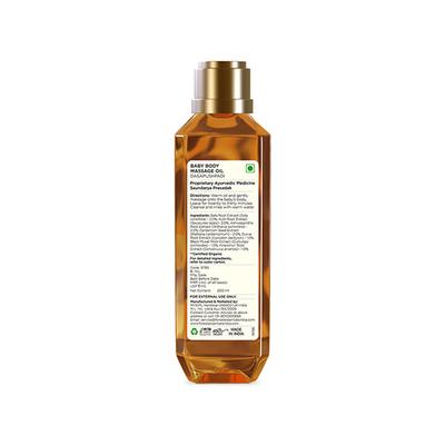 Forest Essentials Dasapushpadi Baby Body Massage Oil 200ml - Creams/Oils/Lotions