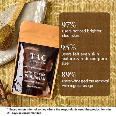 TAC The Ayurveda Co. Ultimate Face Polisher Scrub 25gm - Personal Care (Ayush)