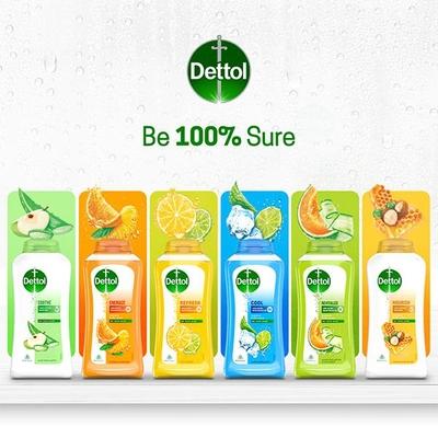 Dettol Long Lasting Hygiene Body Wash - Cool 250 ml - Shower Gels & Body Wash