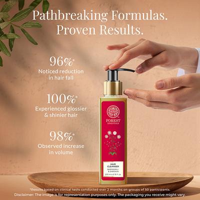 Forest Essentials Hair Cleanser Bhringraj & Shikakai Shampoo 200 ml - Shampoos