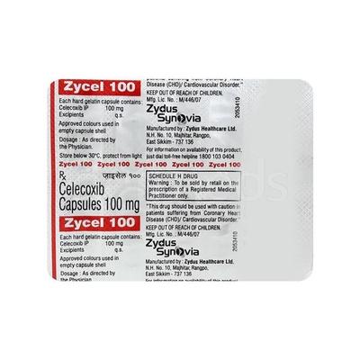 Zycel 100mg Capsule 10'S - Arthritis-Non